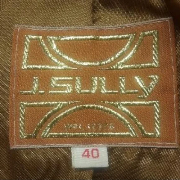 VINTAGE 70’s Fringe J. SCULLY Suede Jacket sz 40 - Picture 3 of 16